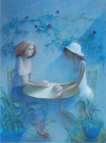 Coffe in the Courtyard